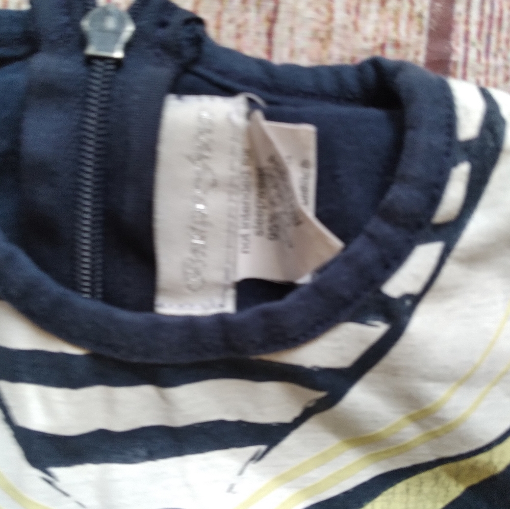 Boutique France sailor print tshirt size 5 - Picture 3 of 3